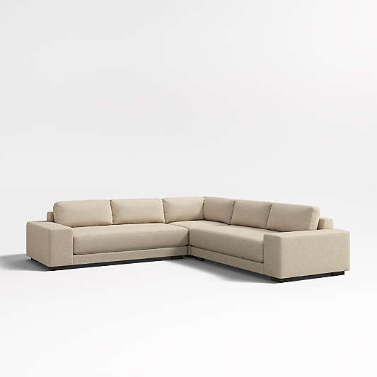 Horizon 3-Piece L-Shaped Sectional Sofa