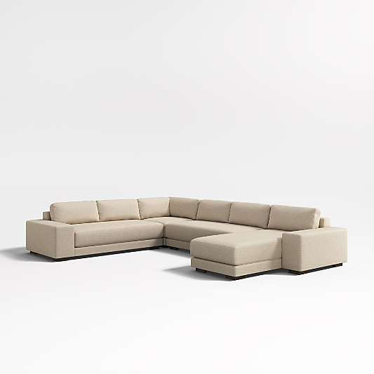 Horizon 4-Piece L-Shaped Sectional Sofa with Right-Arm Chaise