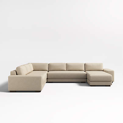 Horizon 4-Piece L-Shaped Sectional Sofa with Right-Arm Chaise