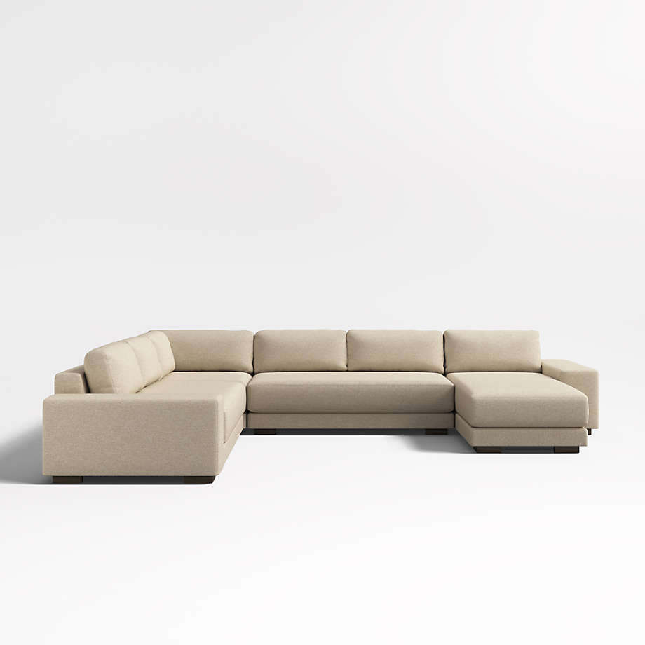 Horizon 4Piece LShaped Sectional Sofa with RightArm Chaise + Reviews