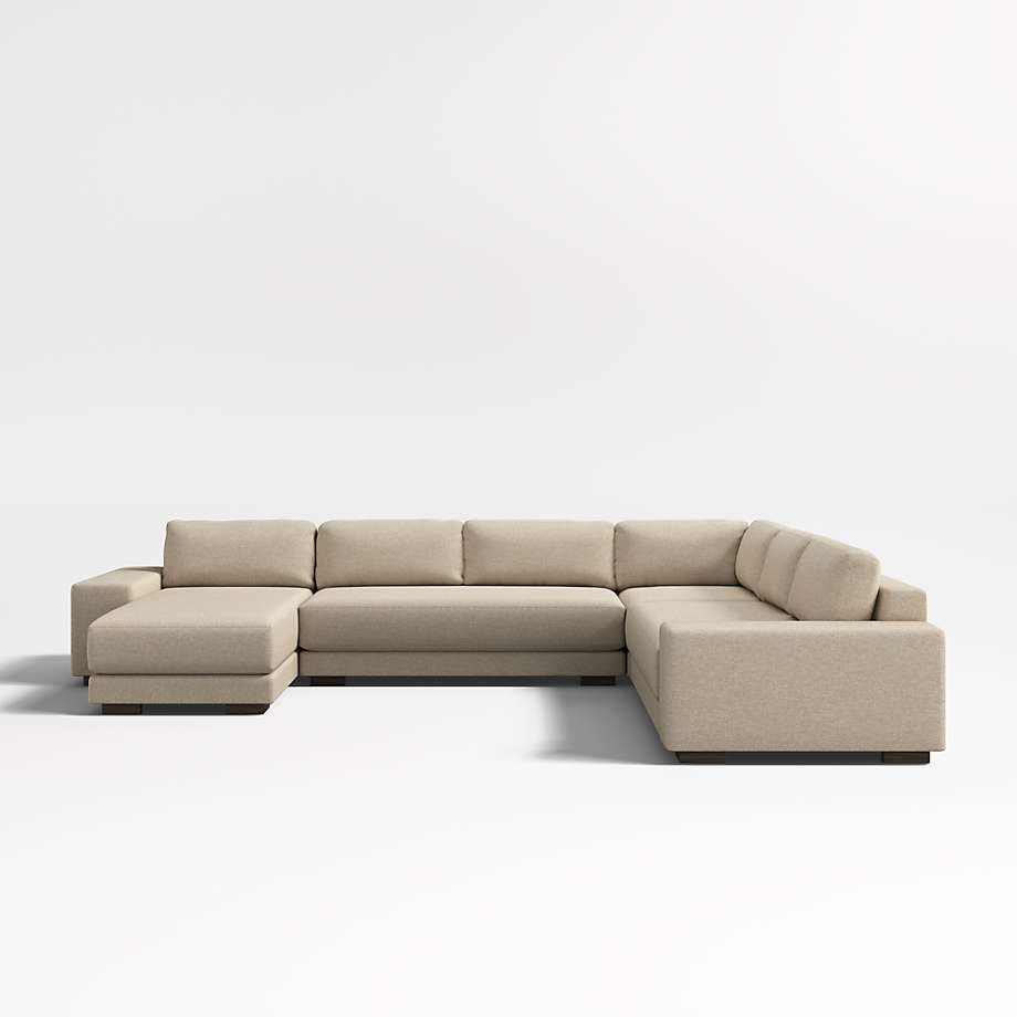 Horizon 4Piece LShaped Sectional Sofa with LeftArm Chaise + Reviews