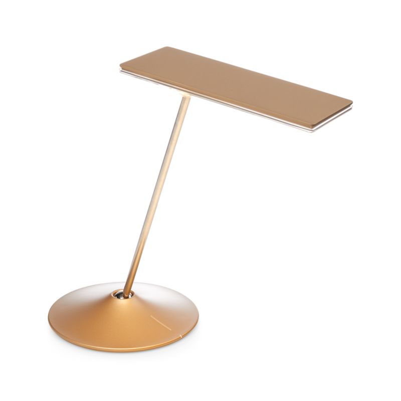 Humanscale ® Horizon Bronze Gold Desk Lamp - image 4 of 8