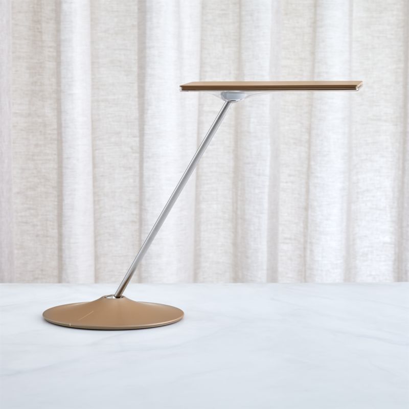 Humanscale ® Horizon Bronze Gold Desk Lamp - image 2 of 8