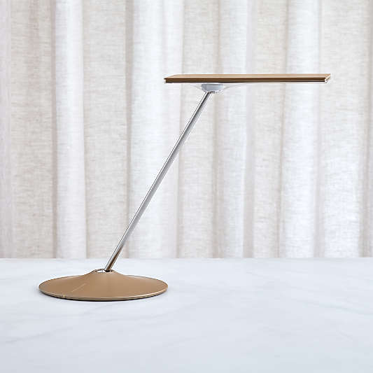 Humanscale ® Horizon Bronze Gold Desk Lamp