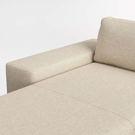 Horizon Left-Arm Chaise Lounge Sectional Piece