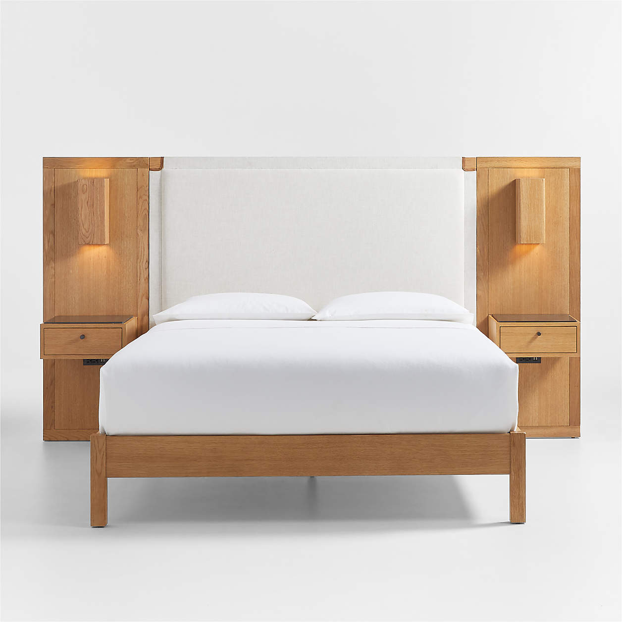 Shinola Hotel Bed with Panel Nightstands Crate & Barrel Canada
