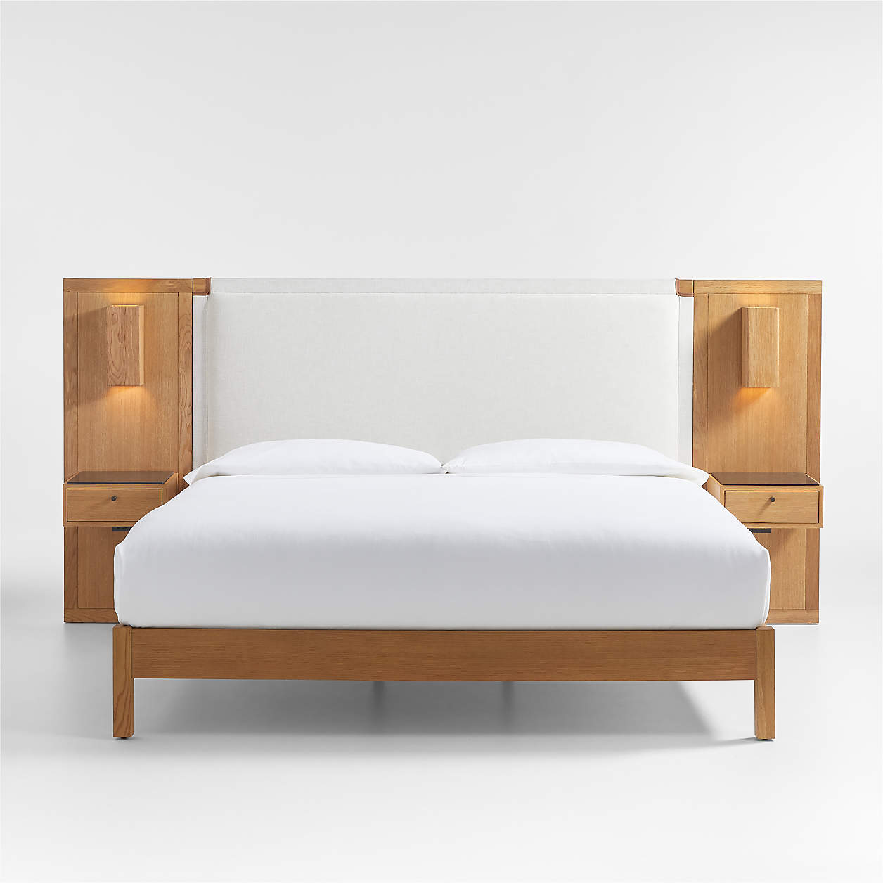 Shinola Hotel Bed with Panel Nightstands Crate & Barrel Canada