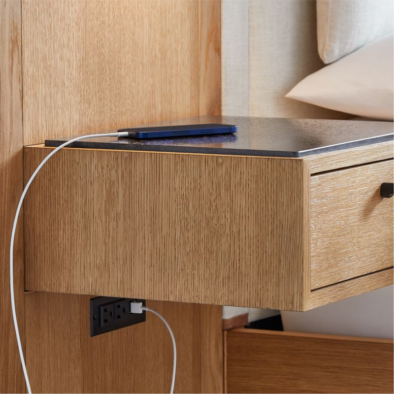 Shinola Hotel Panel Charging Nightstand