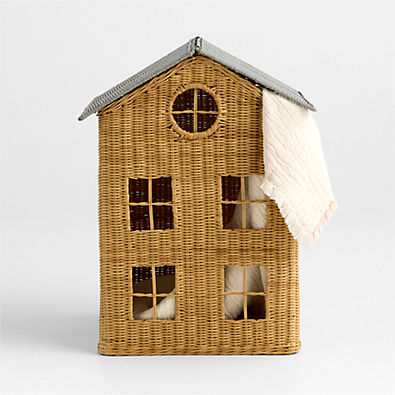 View Kids House Hamper with Roof Lid details