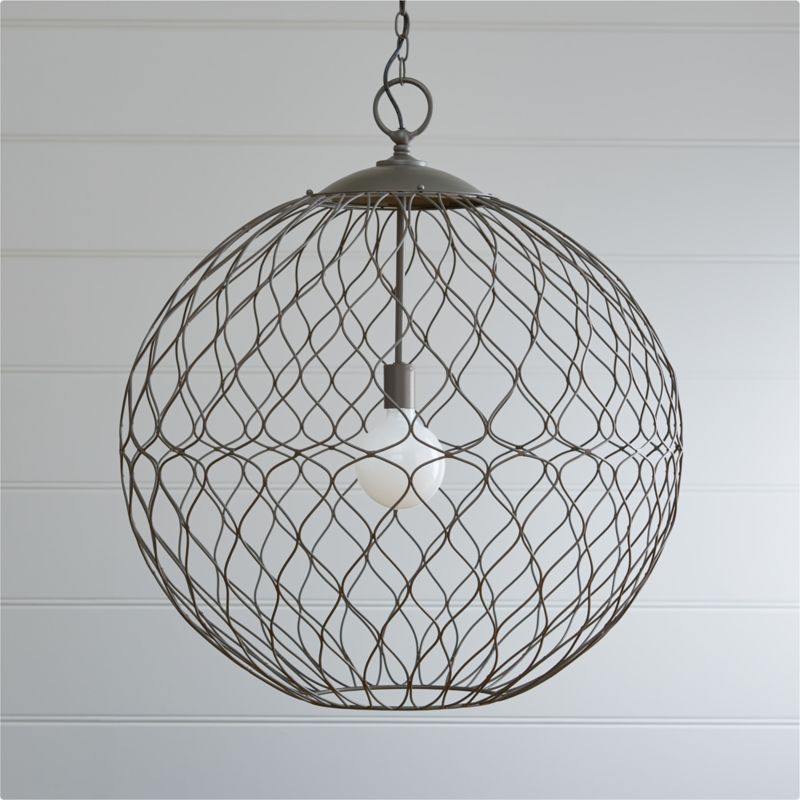 Hoyne 31" Iron Pendant Light