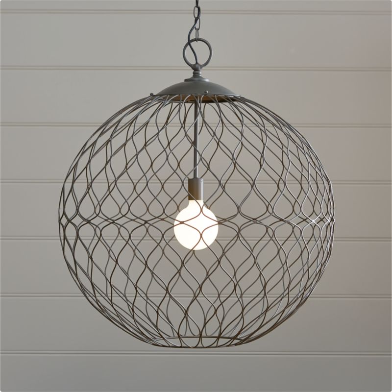 Hoyne 31" Iron Pendant Light