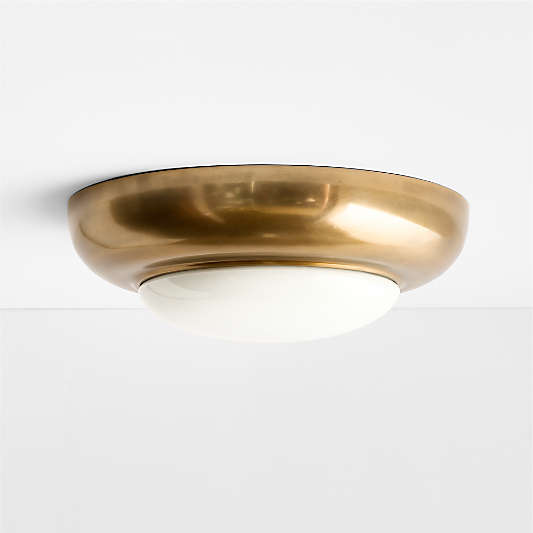 Hardcourt Metal Flush Mount Light by Venus Williams