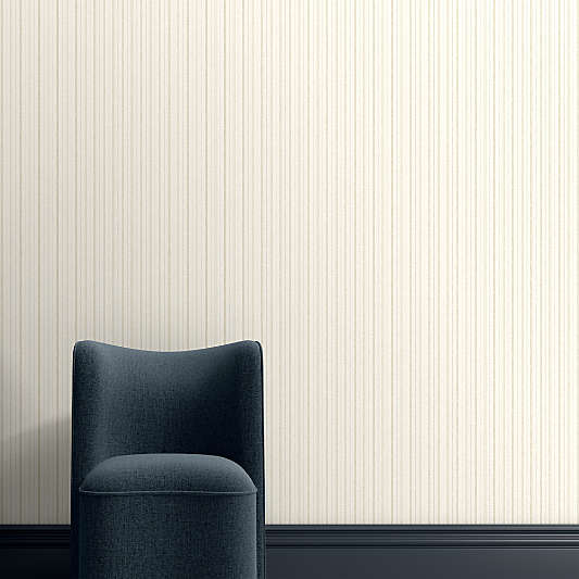 Heritage Olive Green Stripe Wallpaper