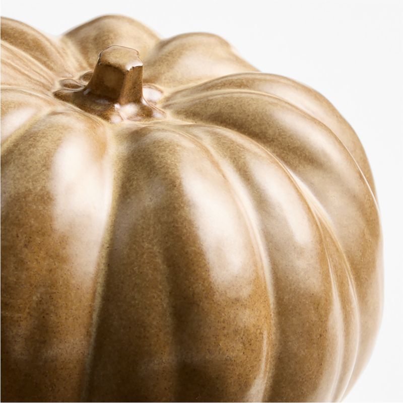 Harvest Ceramic Medium Caramel Pumpkin - image 3 of 4