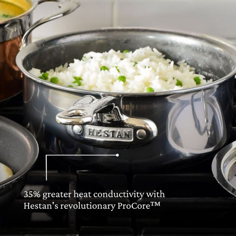 Hestan NanoBond Stainless Steel 1.5-Qt. Saucepan with Lid - image 5 of 8