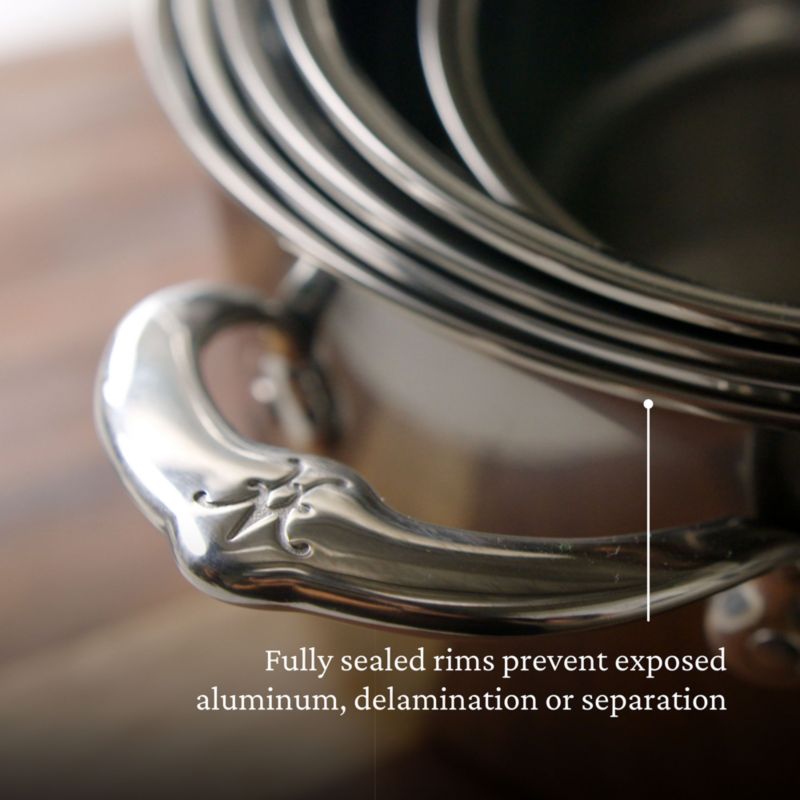 Hestan NanoBond Stainless Steel 3-Quart Soup Pot with Lid - image 6 of 12