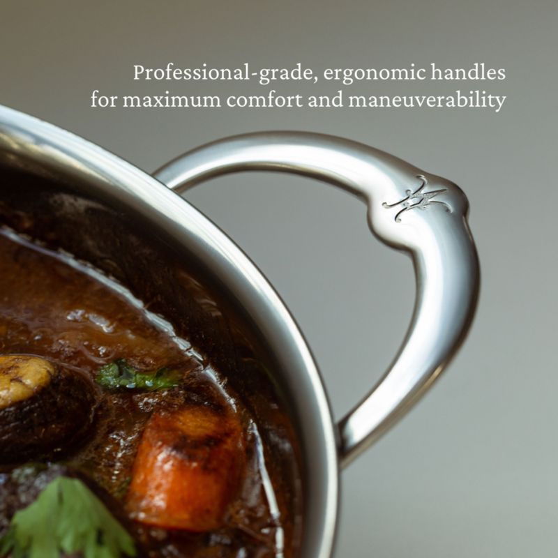 Hestan NanoBond Stainless Steel 3-Quart Soup Pot with Lid - image 8 of 12