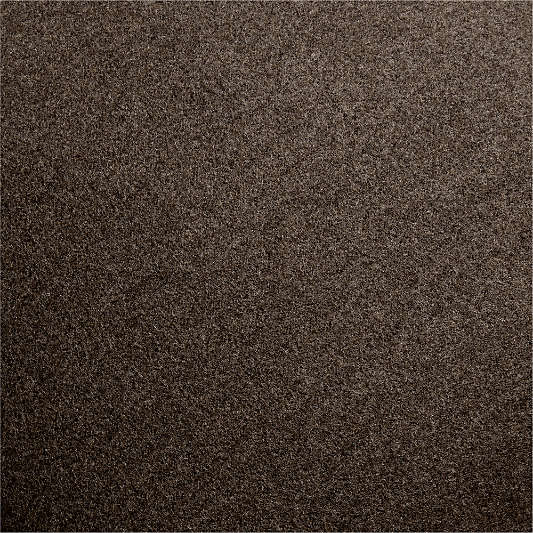 Heathered Wool Blend 20"x20" Deep Brown Throw Pillow Cover