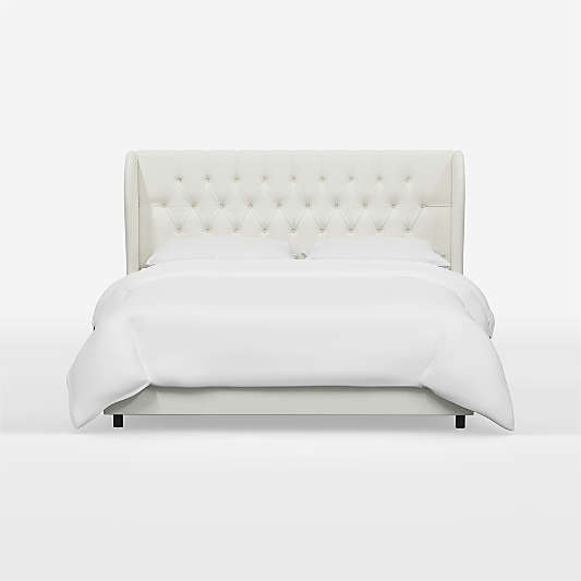 White Beds Crate & Barrel