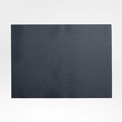 View Chilewich ® Huck Navy Blue Placemat details