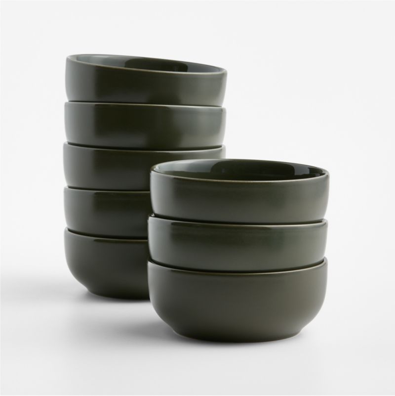 Hudson Burnt Green Stoneware Cereal Bowl - image 5 of 6