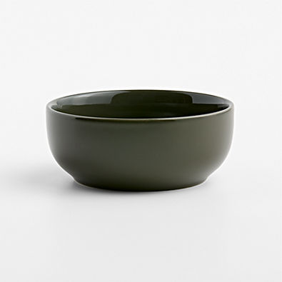 View Hudson Burnt Green Stoneware Cereal Bowl details