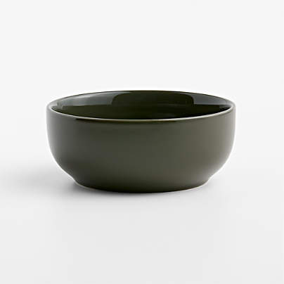 Hudson Burnt Green Stoneware Cereal Bowl