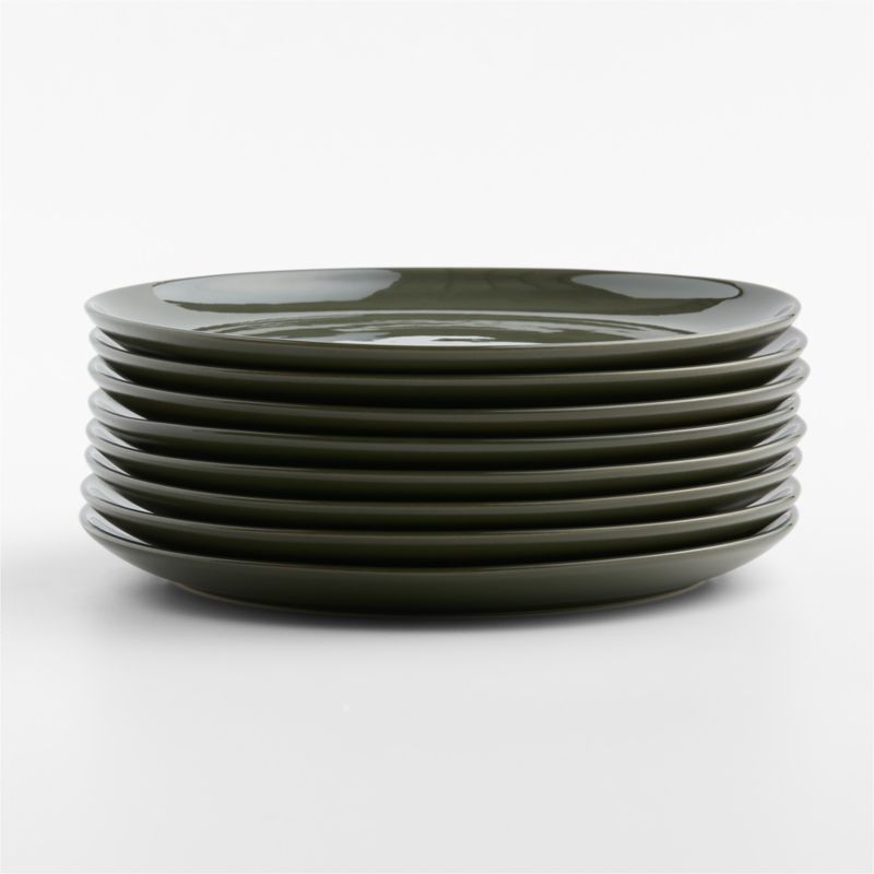 Hudson Burnt Green Stoneware Dinner Plate - image 6 of 7