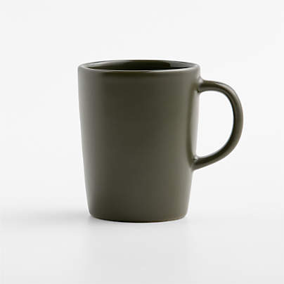 Hudson 15-oz. Burnt Green Stoneware Mug