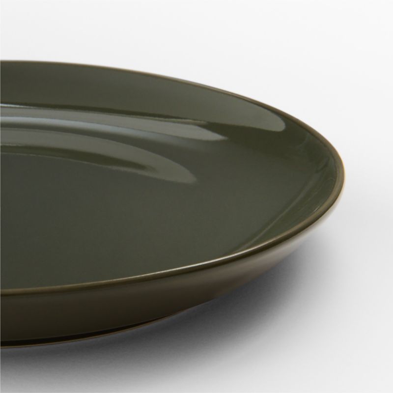 Hudson Burnt Green Stoneware Salad Plate - image 8 of 9