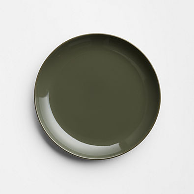 View Hudson Burnt Green Stoneware Salad Plate details