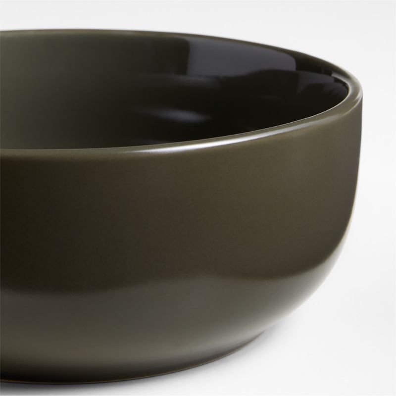 Hudson Burnt Green Stoneware Cereal Bowl - image 4 of 6