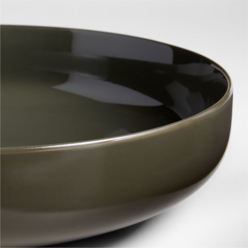 Hudson Burnt Green Stoneware Serving Bowl - image 4 of 5