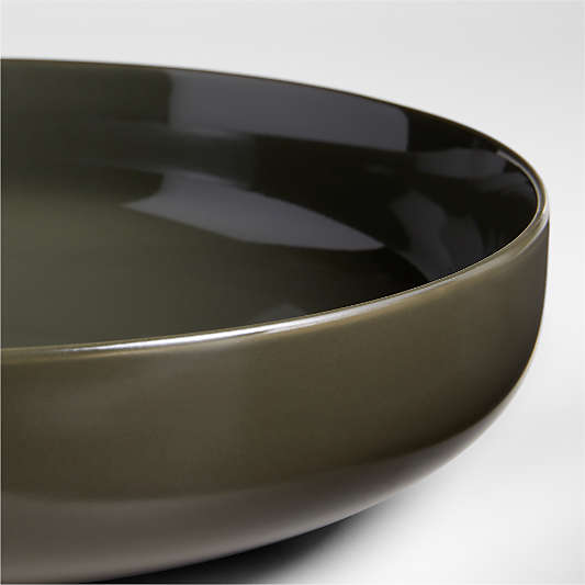 Hudson Burnt Green Stoneware Serving Bowl