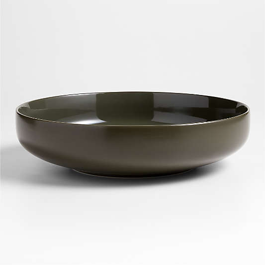 Hudson Burnt Green Stoneware Serving Bowl