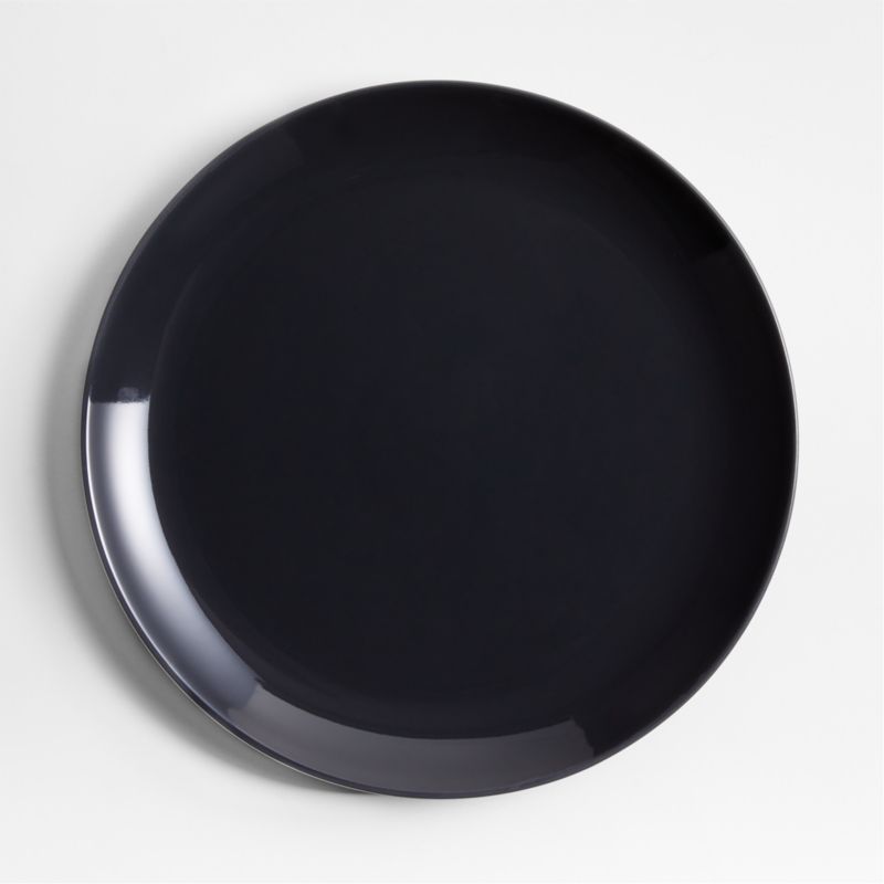 Hudson Charcoal Stoneware Salad Plates, Set of 8