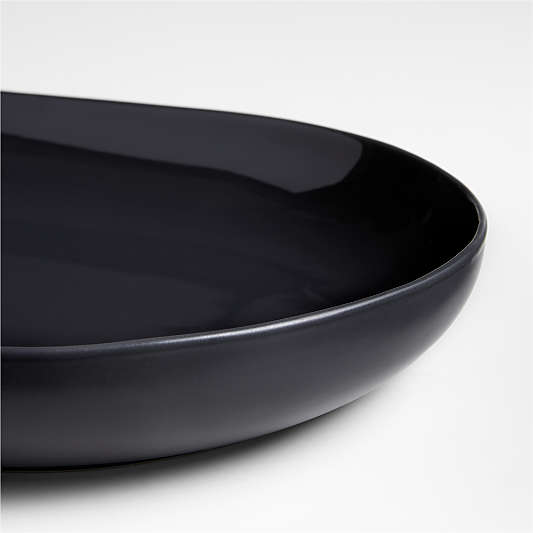 Hudson Charcoal Stoneware Platter