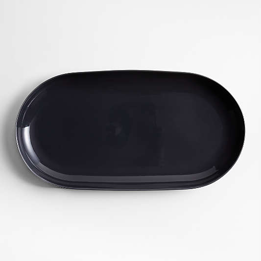 Hudson Charcoal Stoneware Platter