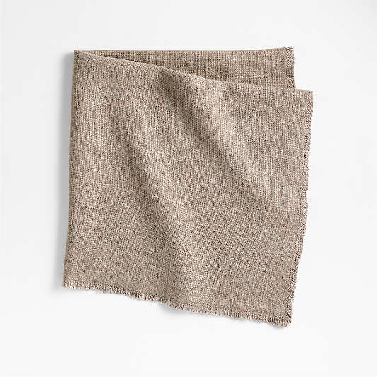 Hudson Clay Taupe Dinner Napkin