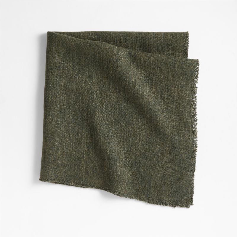 Hudson Ficus Green Dinner Napkins, Set of 4 - image 1 of 6