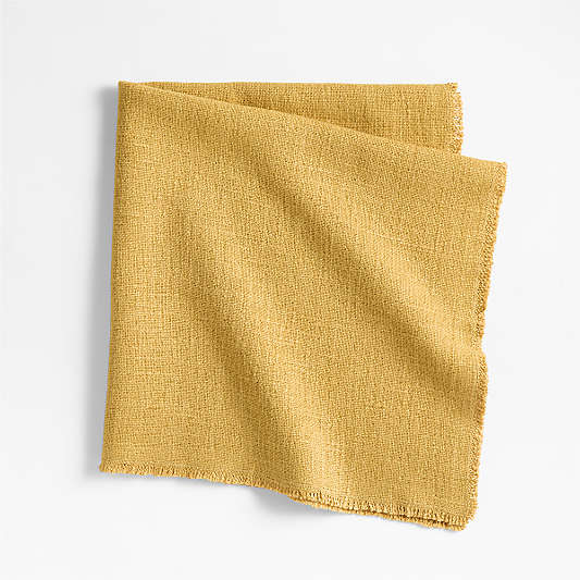 Hudson Yellow Honey Dinner Napkin