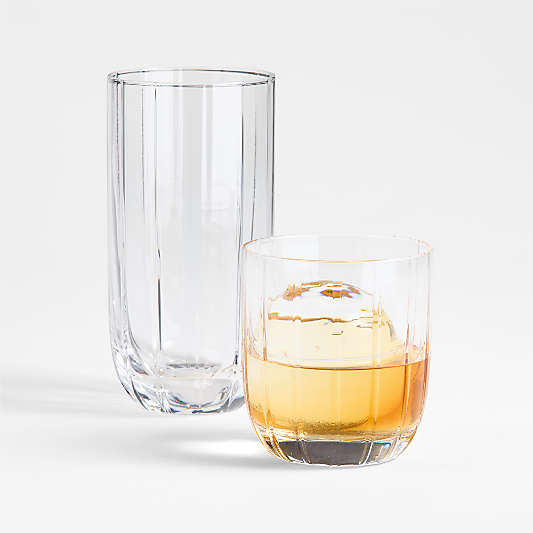Hudson 10-oz. Double Old-Fashioned Recycled Glass