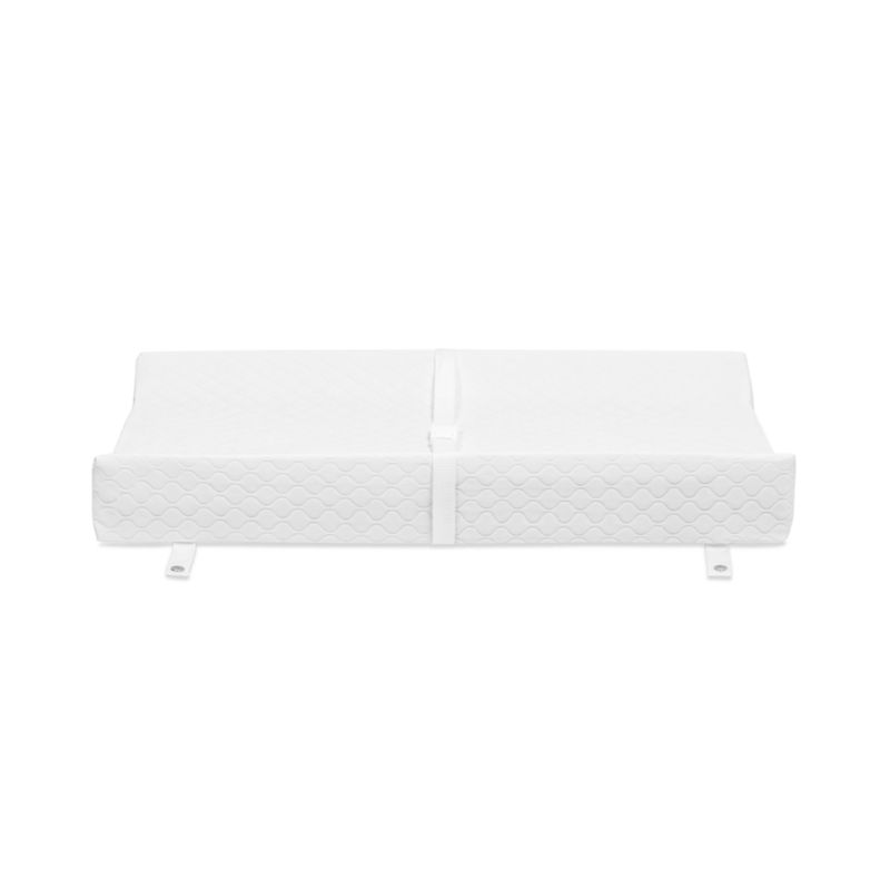 Babyletto Hudson White Wood 3-Drawer Dresser with Removable Changing Tray & Contour Changing Pad - image 8 of 11