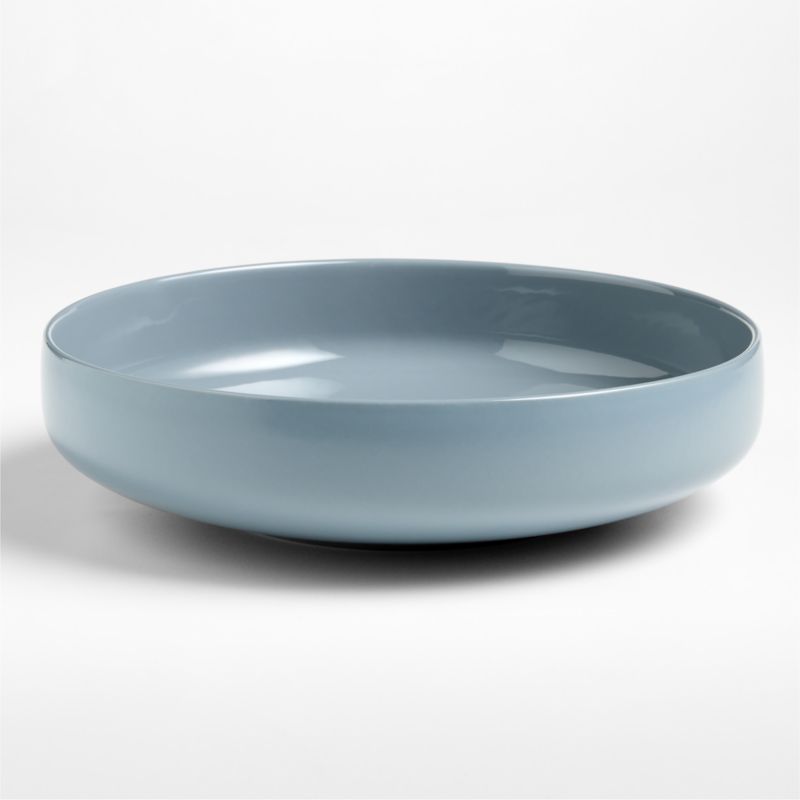 Viewing product image Hudson Mist Blue Stoneware Serve Bowl - image 1 of 2