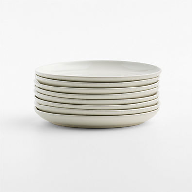 View Hudson Natural Stoneware Salad Plates, Set of 8 details
