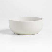 Hudson Natural Stoneware Cereal Bowl | Crate & Barrel