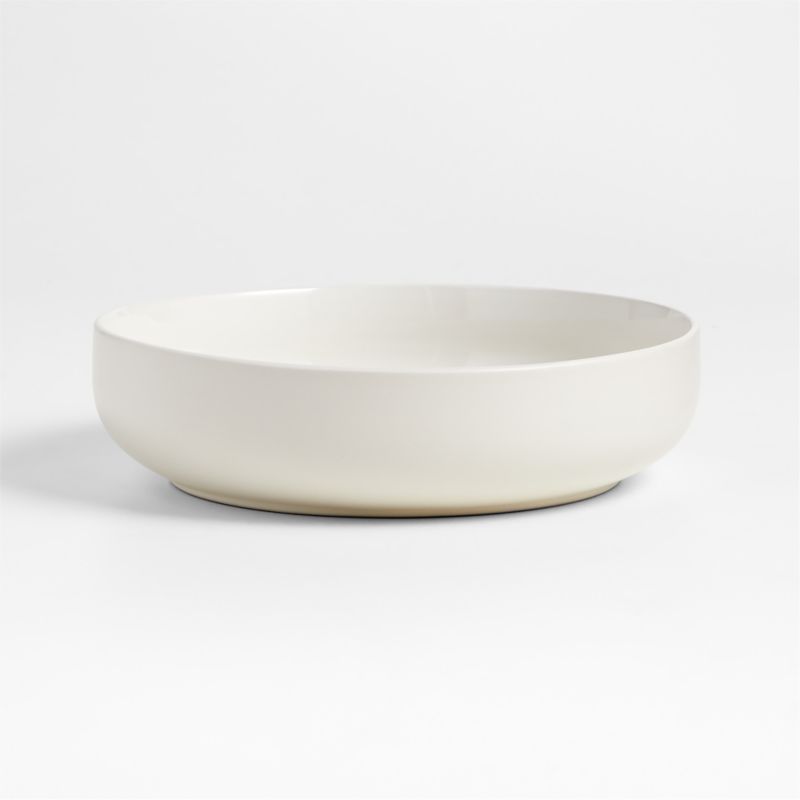 Hudson Natural Stoneware Low Bowl - image 0 of 5