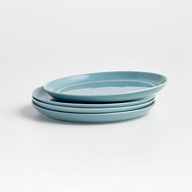 View Hue Blue Salad Plates, Set of 4 details