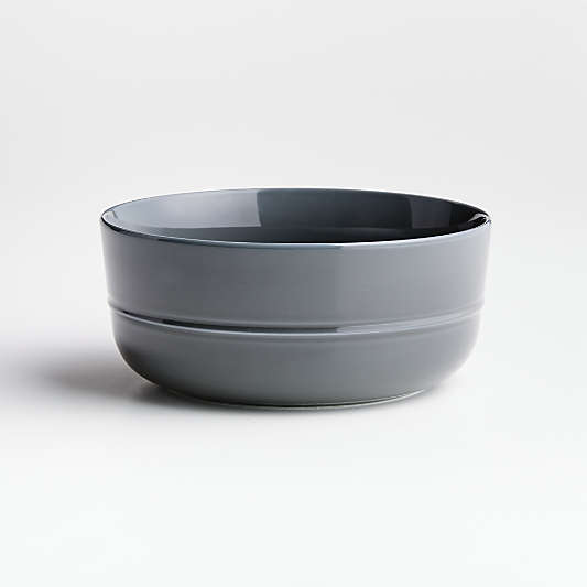 Hue Dark Grey Cereal Bowl