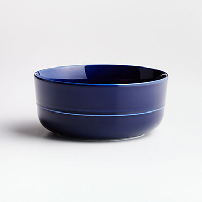 View Hue Navy Blue Cereal Bowl details